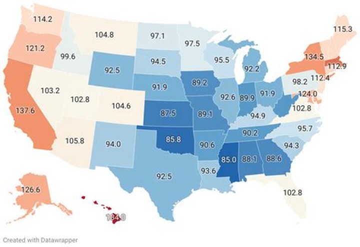Quick Answer: What Is The Cheapest State For Seniors To Live In