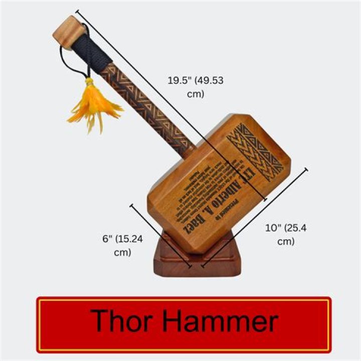 What Is The Size Of Thors Hammer