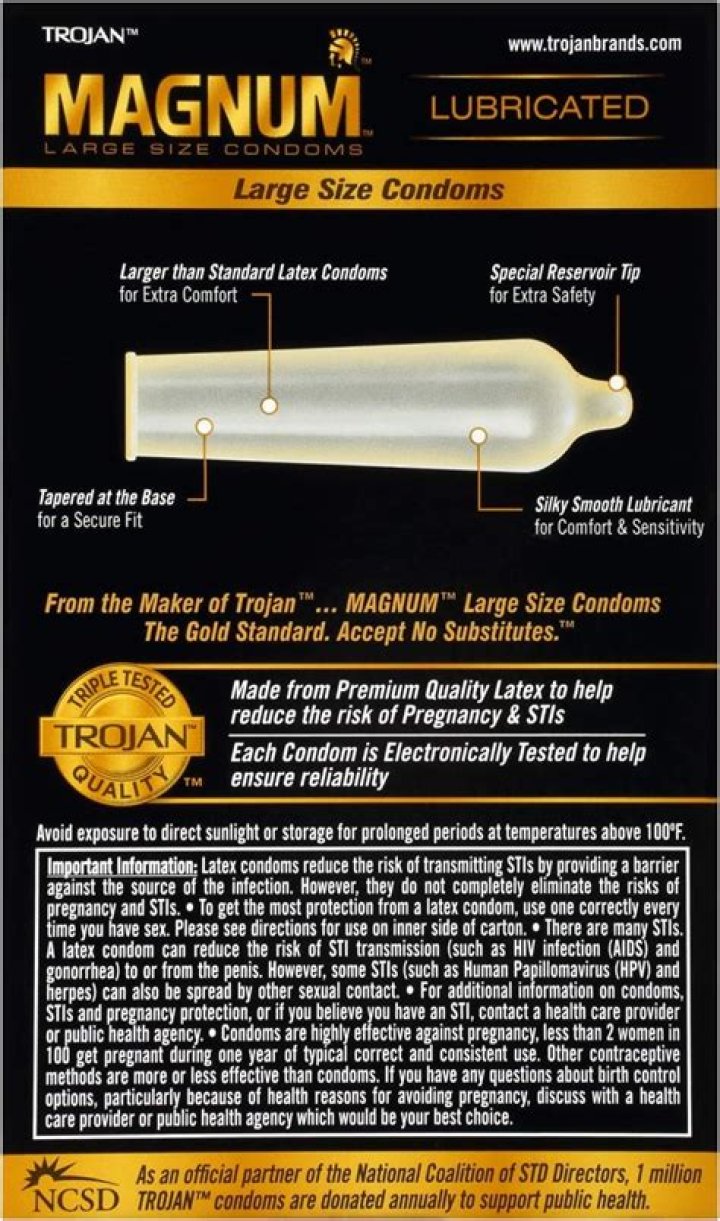 Quick Answer: What Size Does Trojan Magnum Fit