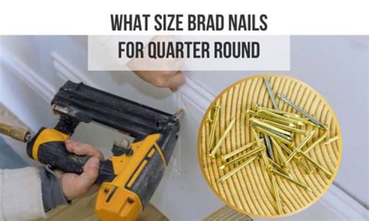Question: What Size Nails For Quarter Round