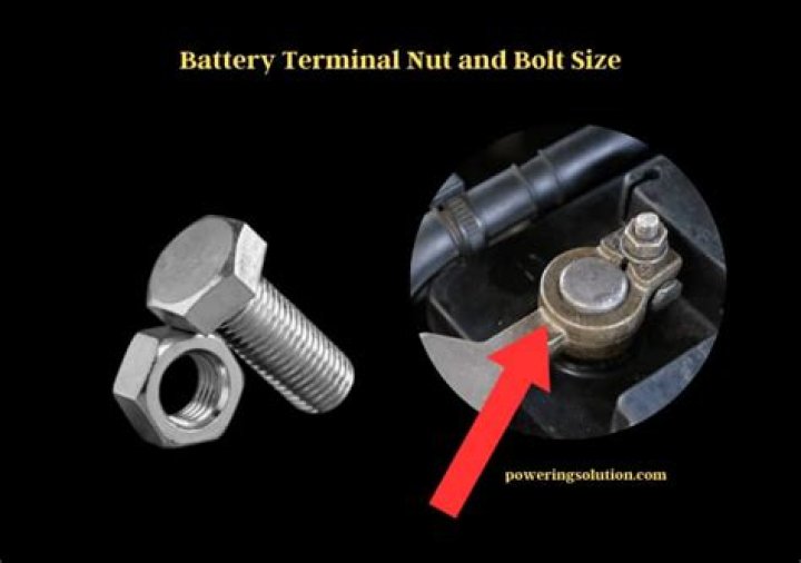 Question: What Size Nut On Battery Terminal