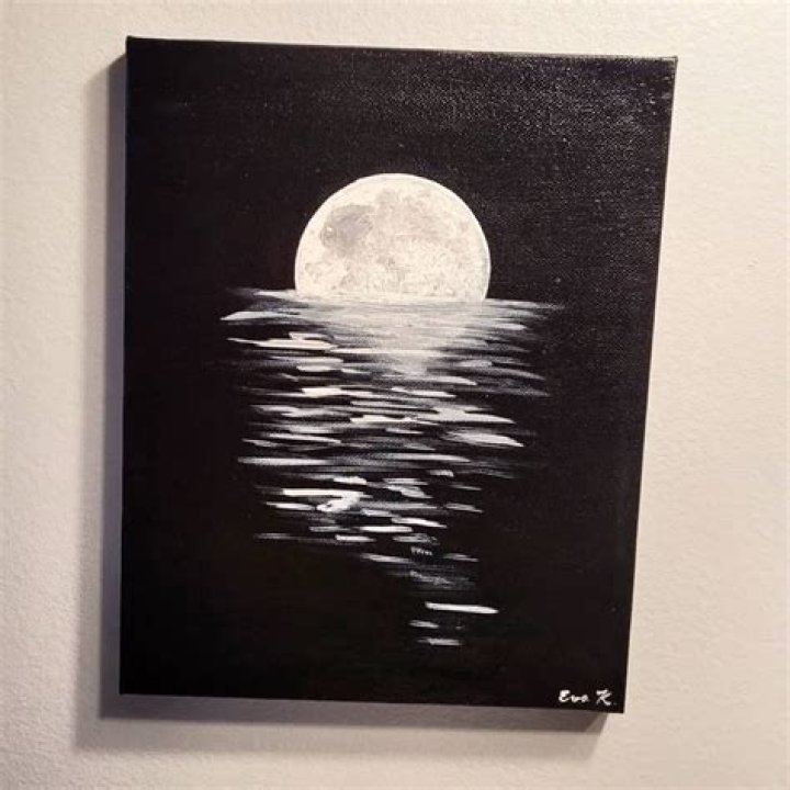 Question: What To Paint On A Black Canvas Easy