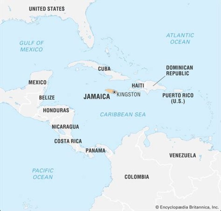 Where Is Jamaica On A Map