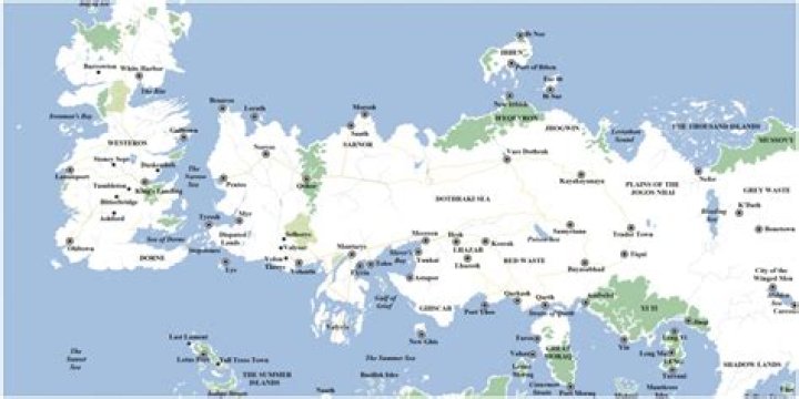 Quick Answer: Where Is Qarth In Game Of Thrones Map