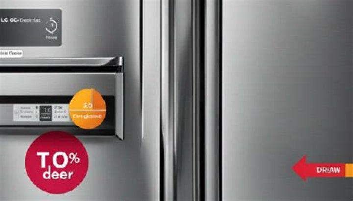 Where is the defrost drain on my LG refrigerator?