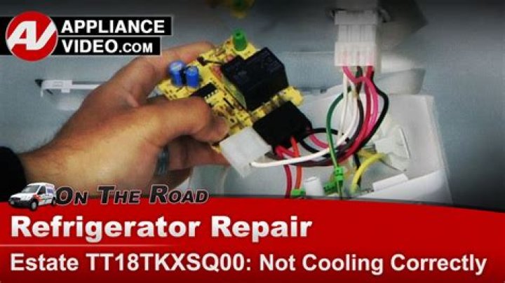 Where is the defrost timer on a Whirlpool side by side?