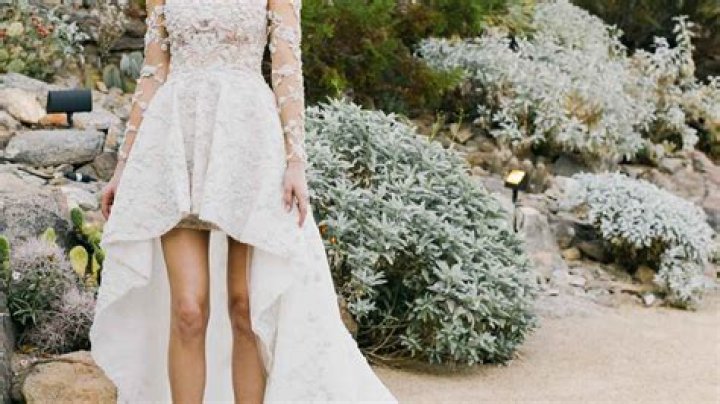 Whitney Port's Waterfall Hemline Wedding Dress: See the Edgy Bride!