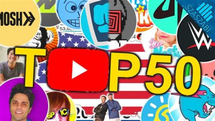 Who Are The Top 50 Youtubers