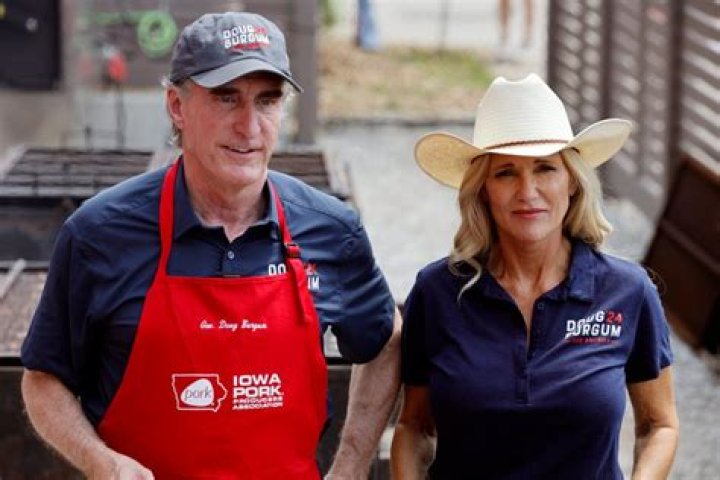 Who is Doug Burgum's wife, Kathryn?