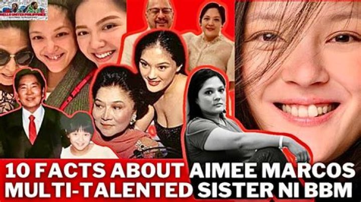 Who is Aimee Marcos? | Wiki, Age, Bio, Net Worth, Career, Relationship, Family