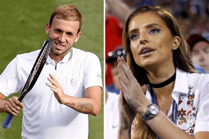 Who is Wimbledon tennis star Dan Evans' girlfriend Aleah and how long have the couple been together?