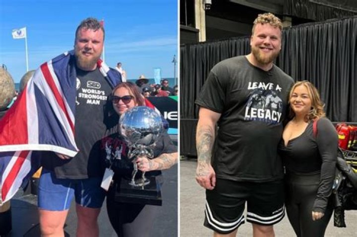 Who is strongman Tom Stoltman’s wife Sinead?
