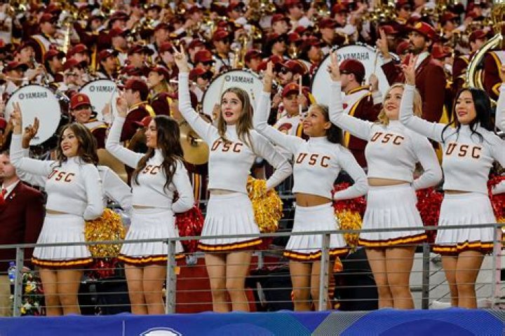 Who are the USC cheerleaders?