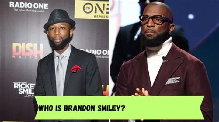 Who was comedian Rickey Smiley's son Brandon?
