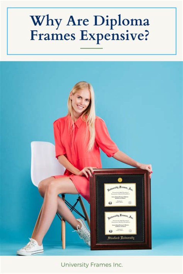 Why are diploma frames so expensive?