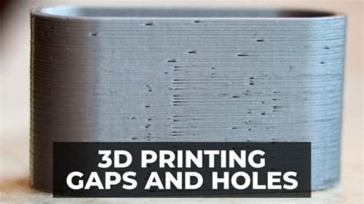 Quick Answer: Why Do I Have Small Holes In My 3D Print