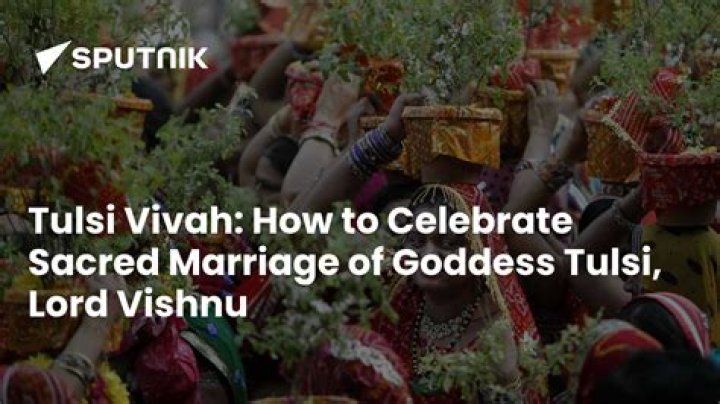 Why do we celebrate Tulsi Vivah? Know the full story – India TV
