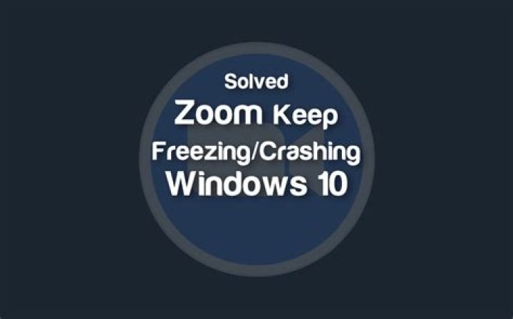 Why Does Zoom Keep Freezing