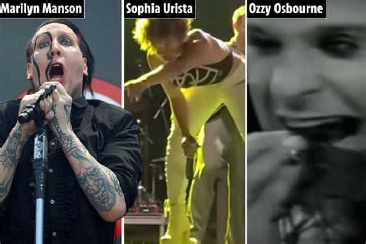 7 of the wildest performances ever including Ozzy Osborne & Marilyn Manson after Brass Against's Sophia Urista PEED