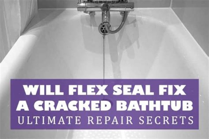 Question: Will Flex Seal Fix A Cracked Bathtub