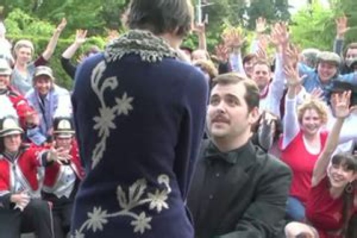 WATCH: Live Lip-Dub Marriage Proposal Goes Viral
