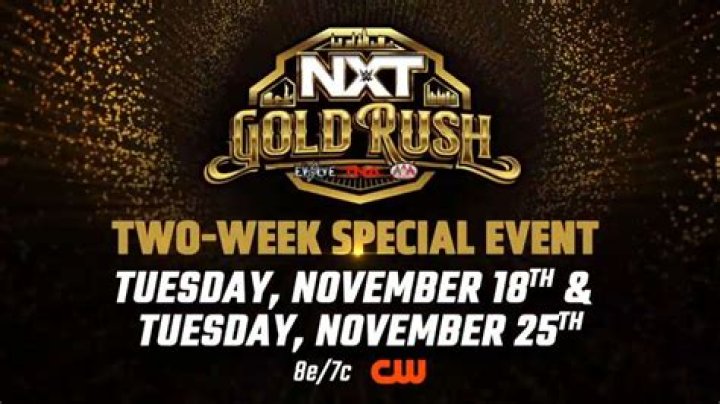 WWE Books Packed Two-Week NXT Gold Rush Event