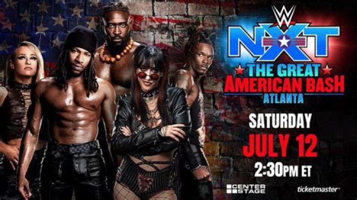 WWE NXT Great American Bash – Full Card & Start Time