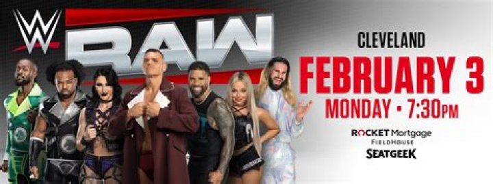 WWE Schedules LIVE RAW In Cleveland Ohio