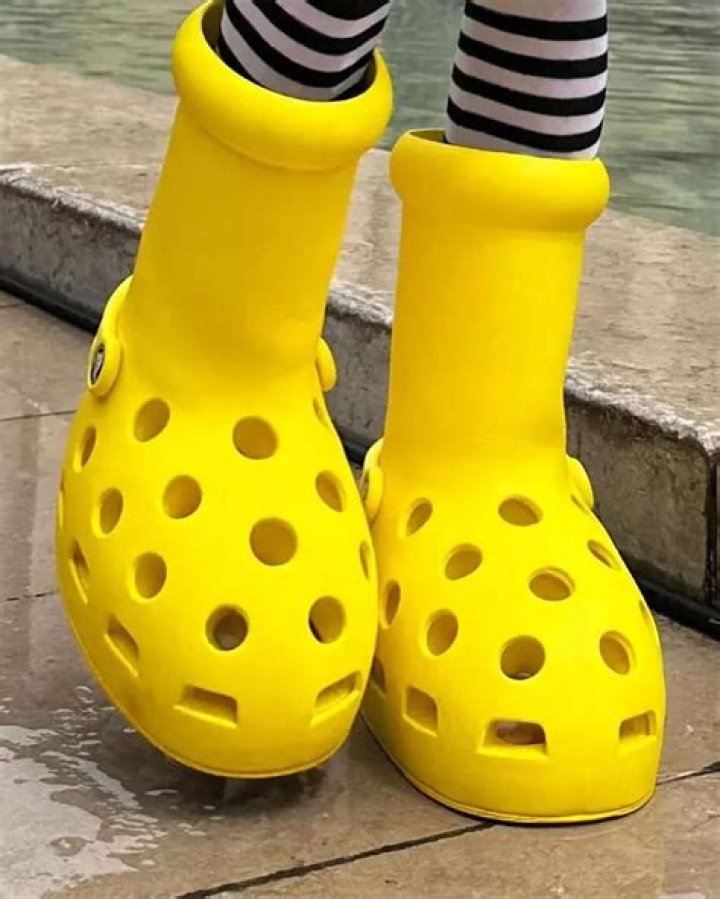 Step Into Style: The Allure Of Yellow Big Boots Crocs