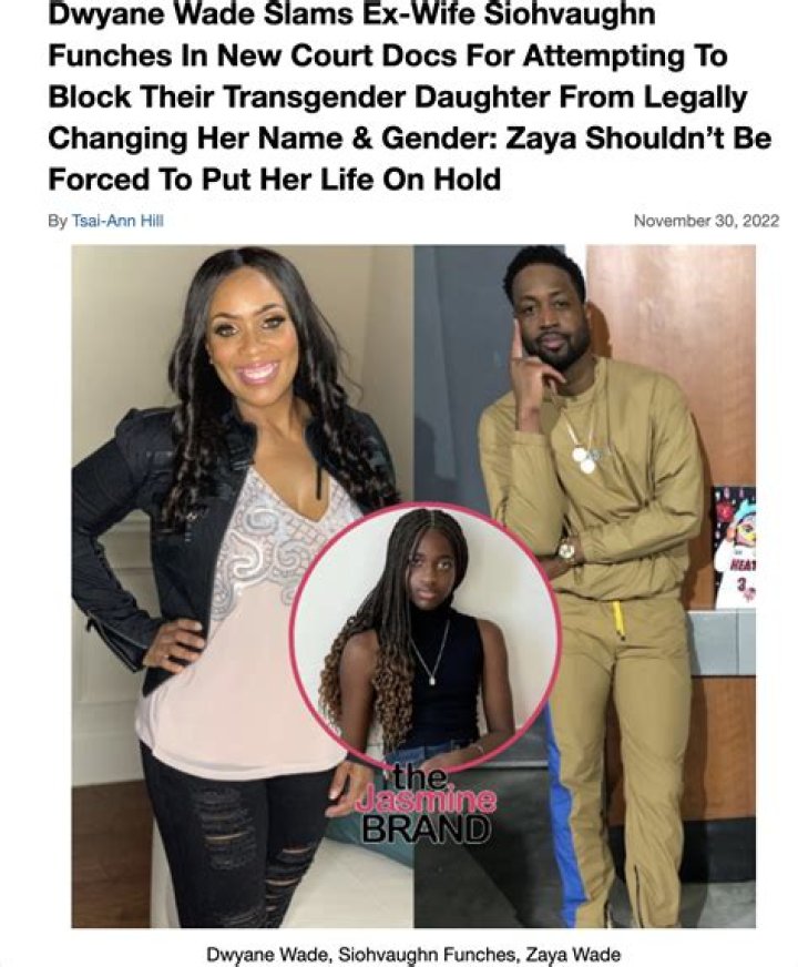 Zaya Wade Gender, Age, Boy or Girl, Wiki, Bio – Zion Malachi Airamis Wade